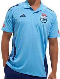 NSW Blues 2026 State of Origin Mens Light Blue Polo Shirt