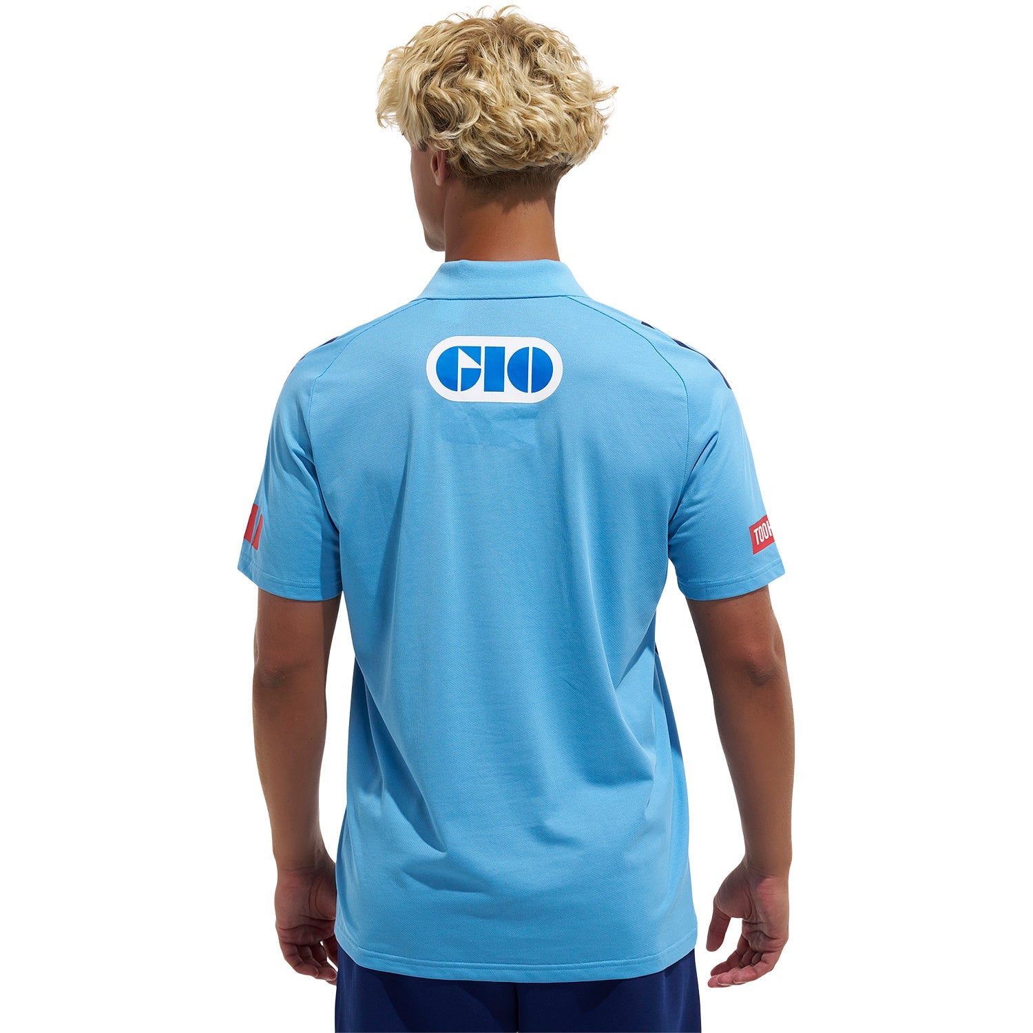 NSW Blues 2026 State of Origin Mens Light Blue Polo Shirt