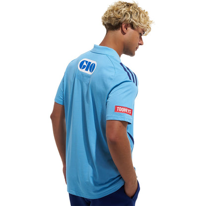 NSW Blues 2026 State of Origin Mens Light Blue Polo Shirt