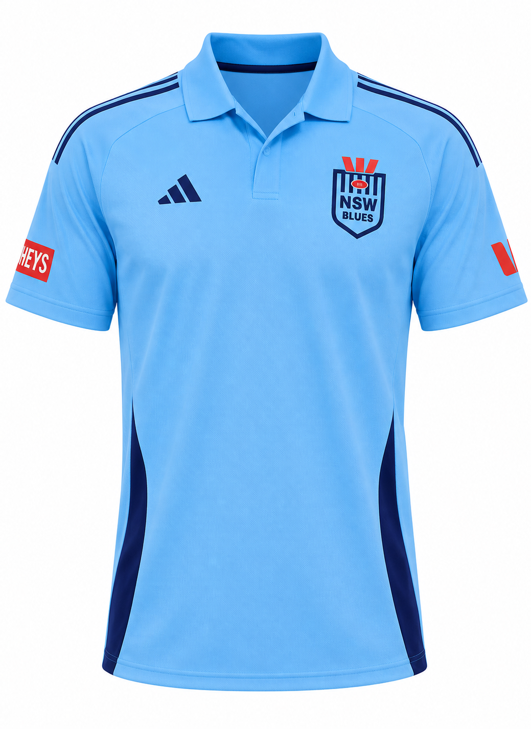 NSW Blues 2026 State of Origin Mens Light Blue Polo Shirt