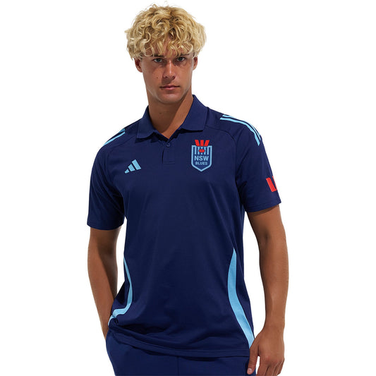 NSW Blues 2026 State of Origin Mens Dark Blue Polo Shirt