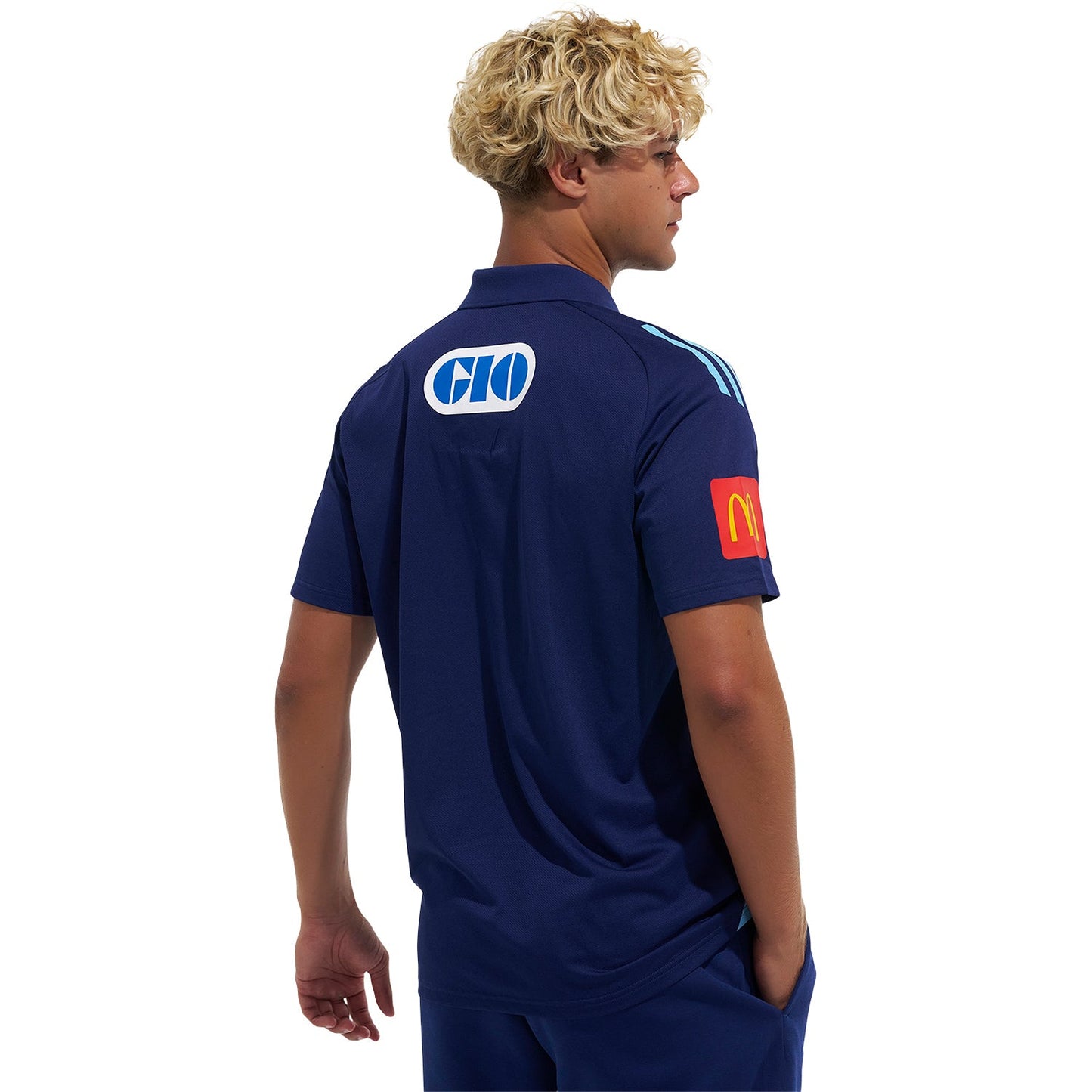 NSW Blues 2026 State of Origin Mens Dark Blue Polo Shirt
