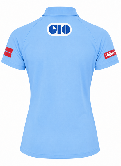 NSW Blues 2026 State of Origin Ladies Light Blue Polo Shirt