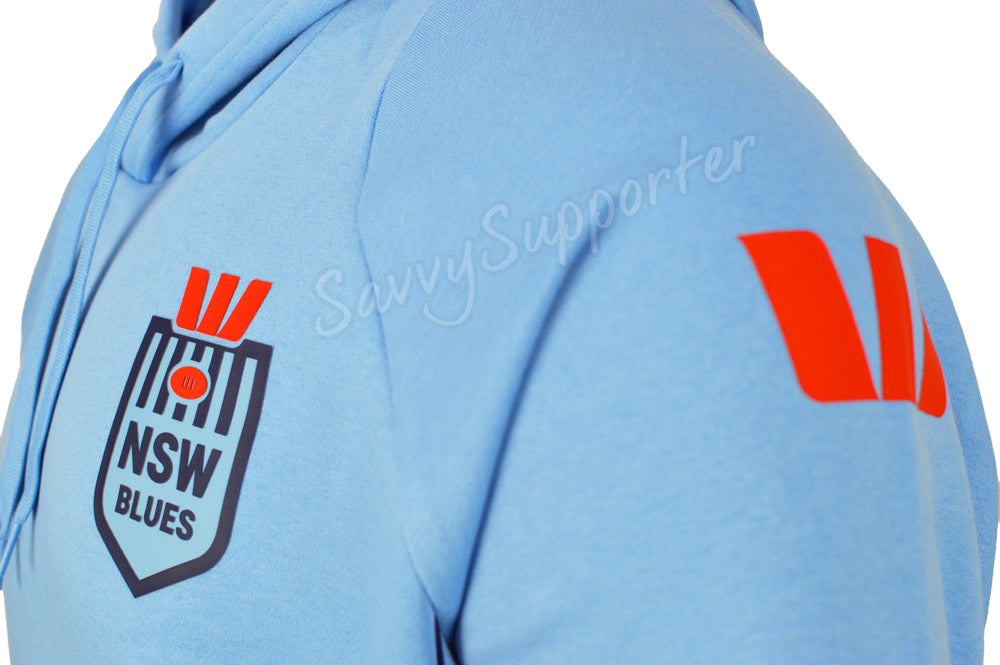 NSW Blues 2026 State of Origin Mens Light Blue Training Hoodie