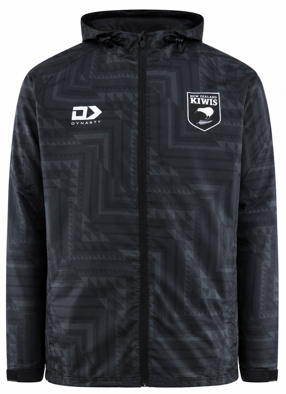 New Zealand Kiwis 2025 NRL Mens Wet Weather Jacket