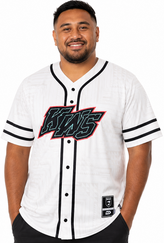 New Zealand Kiwis 2025 NRL Mens Baseball Jersey
