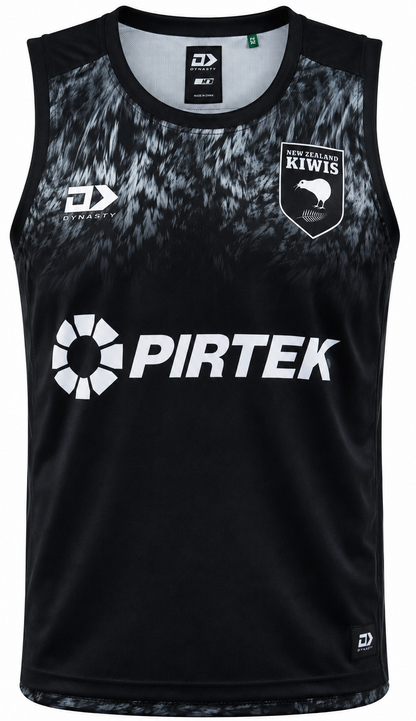 New Zealand Kiwis 2026 NRL Mens Silver Training Singlet