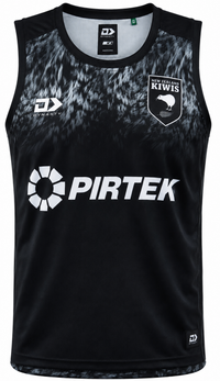 New Zealand Kiwis 2026 NRL Mens Silver Training Singlet
