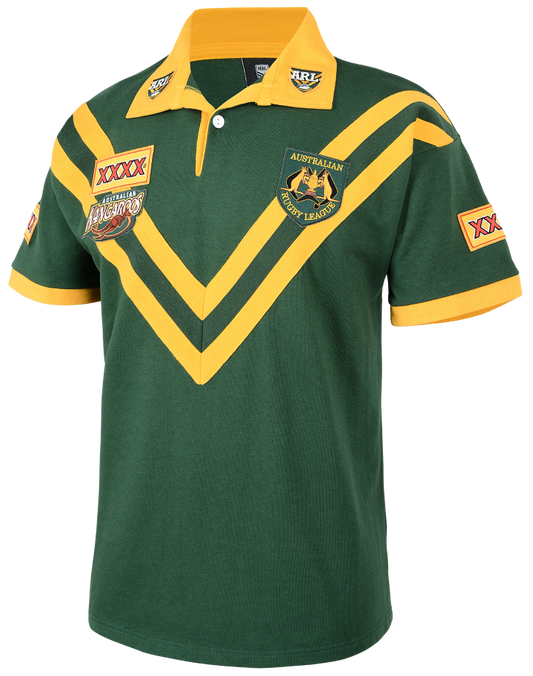 Australian Kangaroos 2000 Mens Retro World Cup Jersey