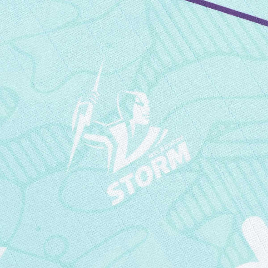 Melbourne Storm 2026 NRL Mens Teal Training Shirt