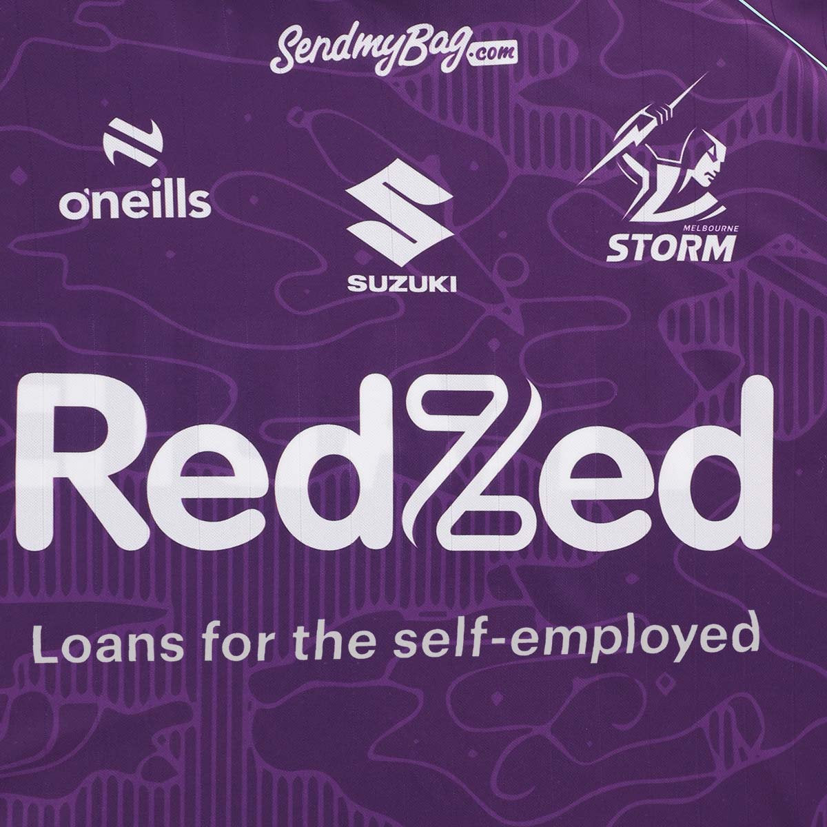 Melbourne Storm 2026 NRL Mens Purple Training Shirt