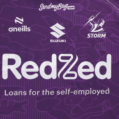 Melbourne Storm 2026 NRL Mens Purple Training Shirt