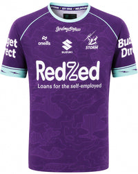 Melbourne Storm 2026 NRL Mens Purple Training Shirt