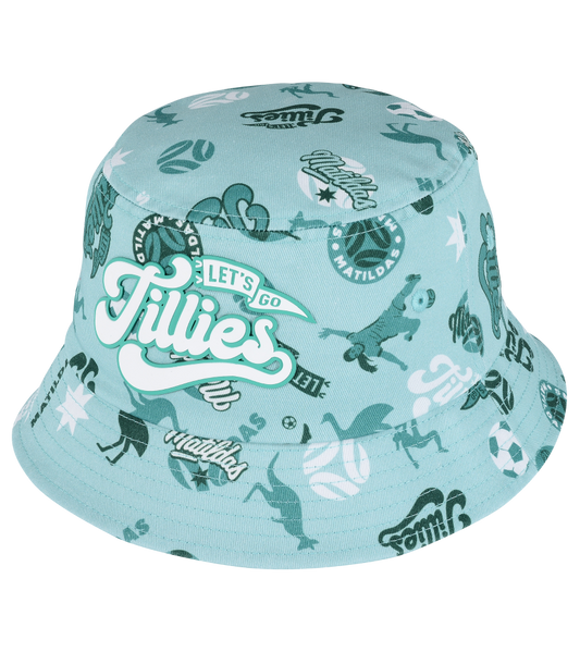 Australian Matildas 2026 Football Adults Let's Go Tillies Bucket Hat
