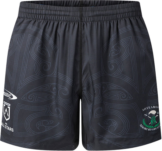 New Zealand Maori All Stars 2026 NRL Mens Gym Training Shorts