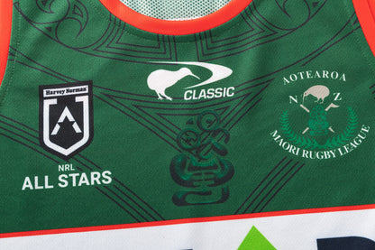 New Zealand Maori All Stars 2026 NRL Mens Training Singlet