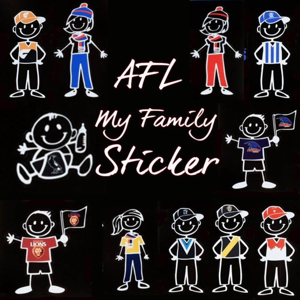 AFL My Family Sticker