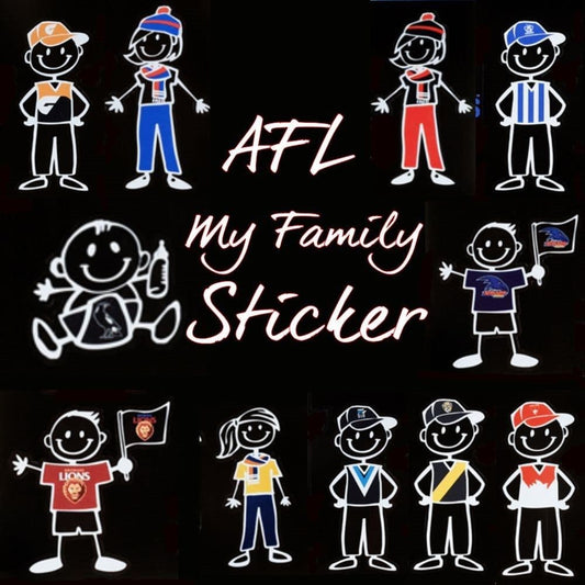 AFL My Family Sticker