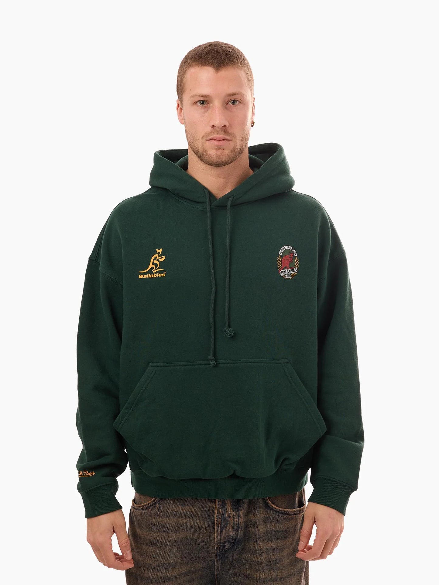 Australian Wallabies 2026 Rugby Union Mens Boxy Hoodie