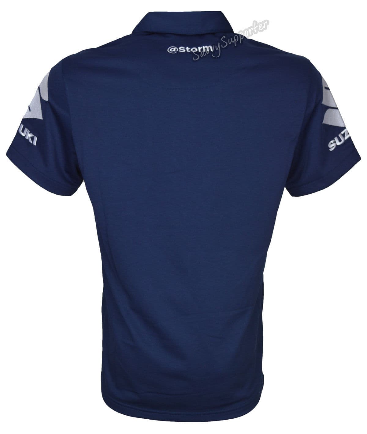 Melbourne Storm NRL Mens Navy Media Polo Shirt