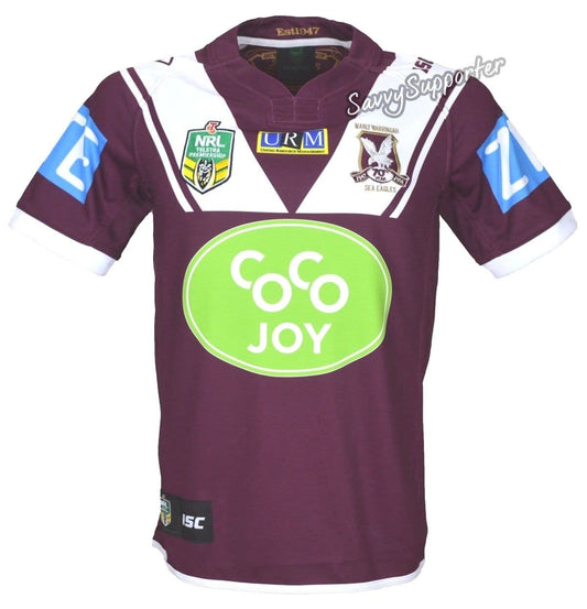 Manly Sea Eagles NRL Mens Coco Home Jersey
