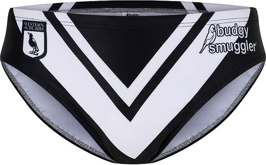 Western Suburbs Magpies 1961 NRL Mens Budgy Smuggler Swimmers