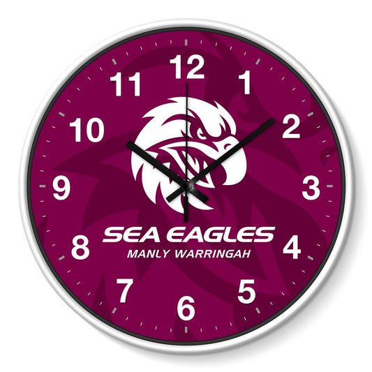 Manly Sea Eagles NRL Wall Clock