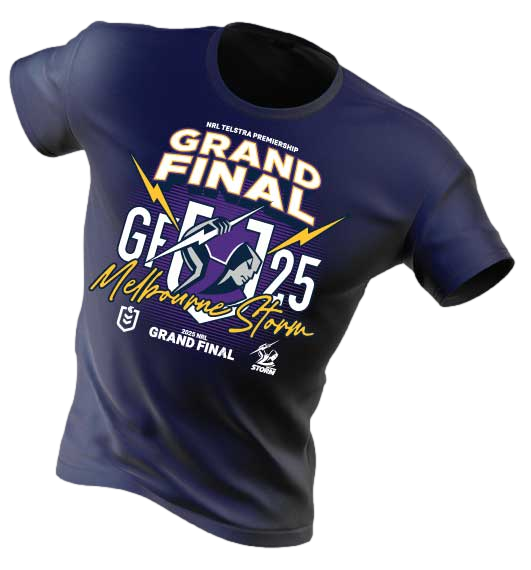 Melbourne Storm 2025 NRL Mens Grand Final Shirt