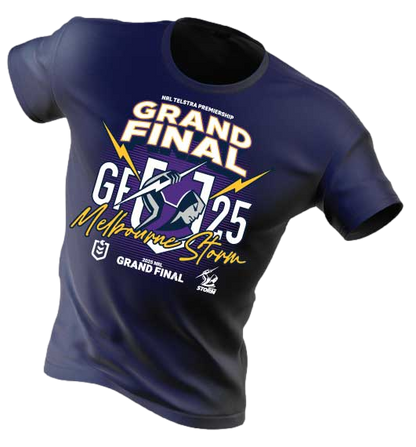 Melbourne Storm 2025 NRL Mens Grand Final Shirt