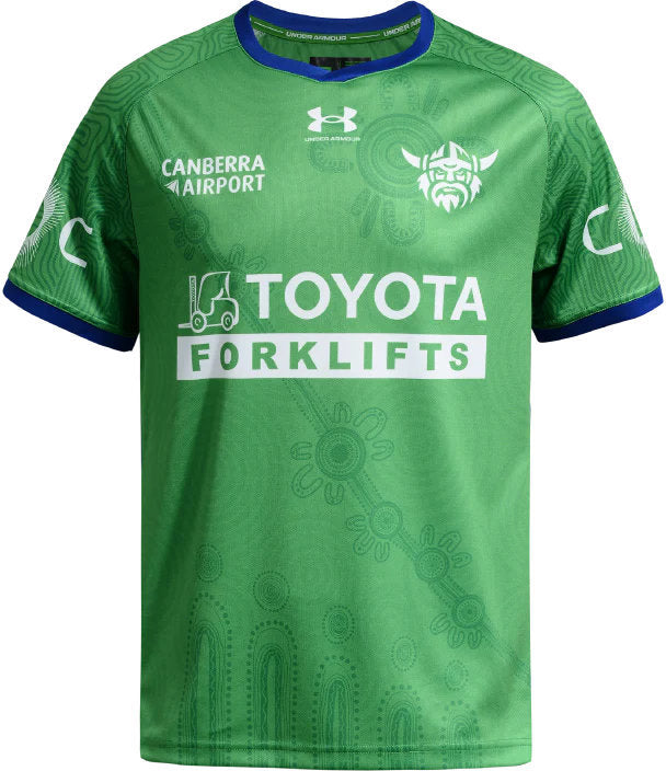Canberra Raiders 2026 NRL Mens Indigenous Run Out Shirt