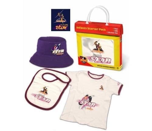 Melbourne Storm NRL Infant Starter Pack Bib Baby Toddler