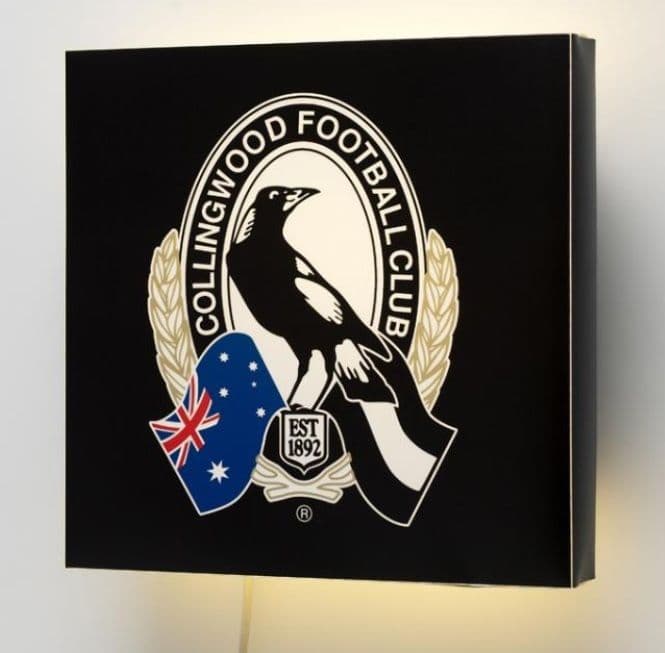 Collingwood Magpies Wall Lamp Bar / Kids Light