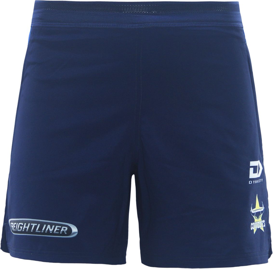 North Queensland Cowboys 2026 NRL Mens Navy Gym Training Shorts *PRESALE Due 20th DEC*