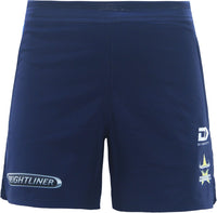 North Queensland Cowboys 2026 NRL Mens Navy Gym Training Shorts *PRESALE Due 20th DEC*