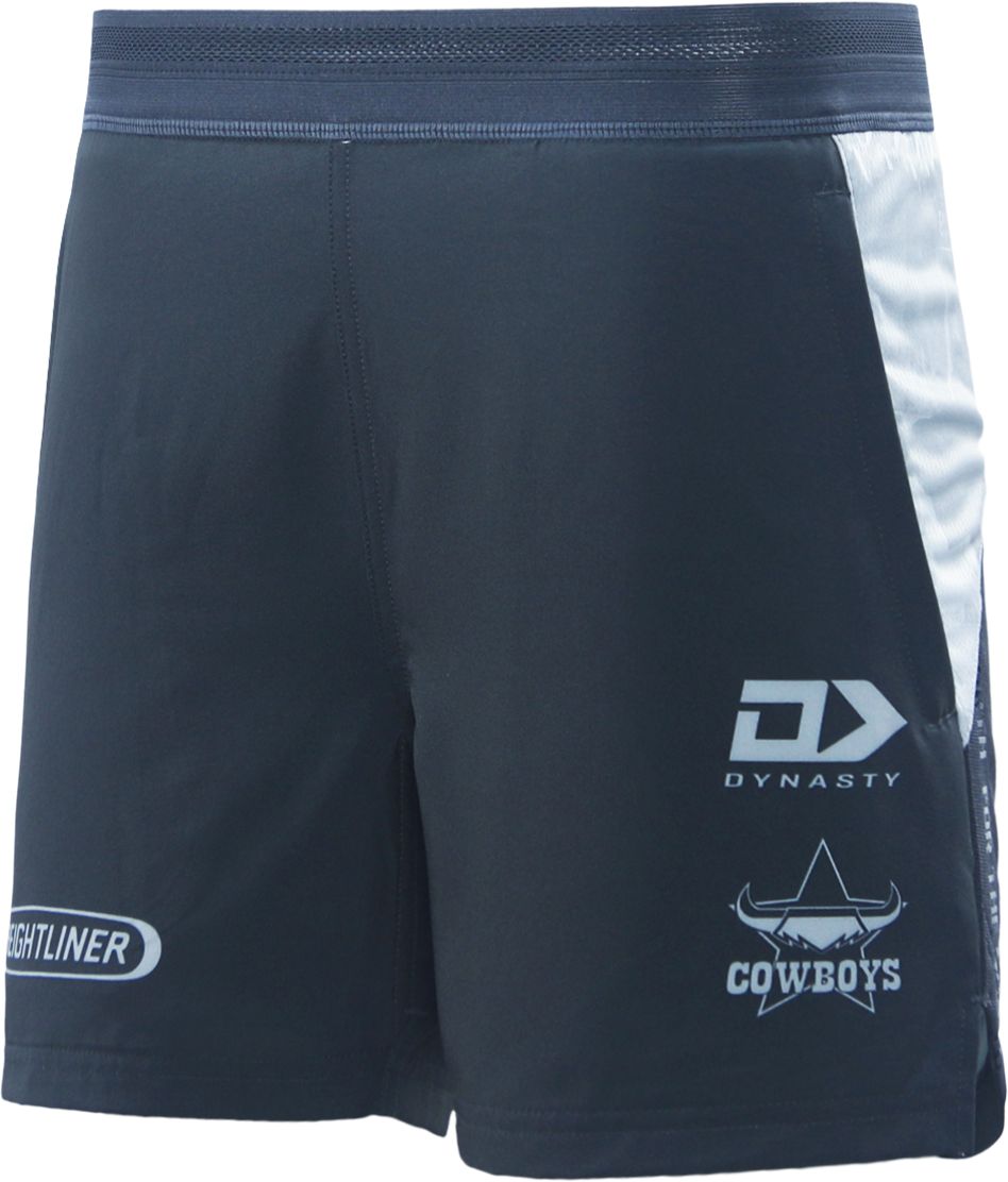 North Queensland Cowboys 2026 NRL Mens Charcoal Gym Training Shorts *PRESALE Due 20th DEC*