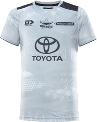 North Queensland Cowboys 2026 NRL Mens Grey Training Shirt *PRESALE Due 20th DEC*
