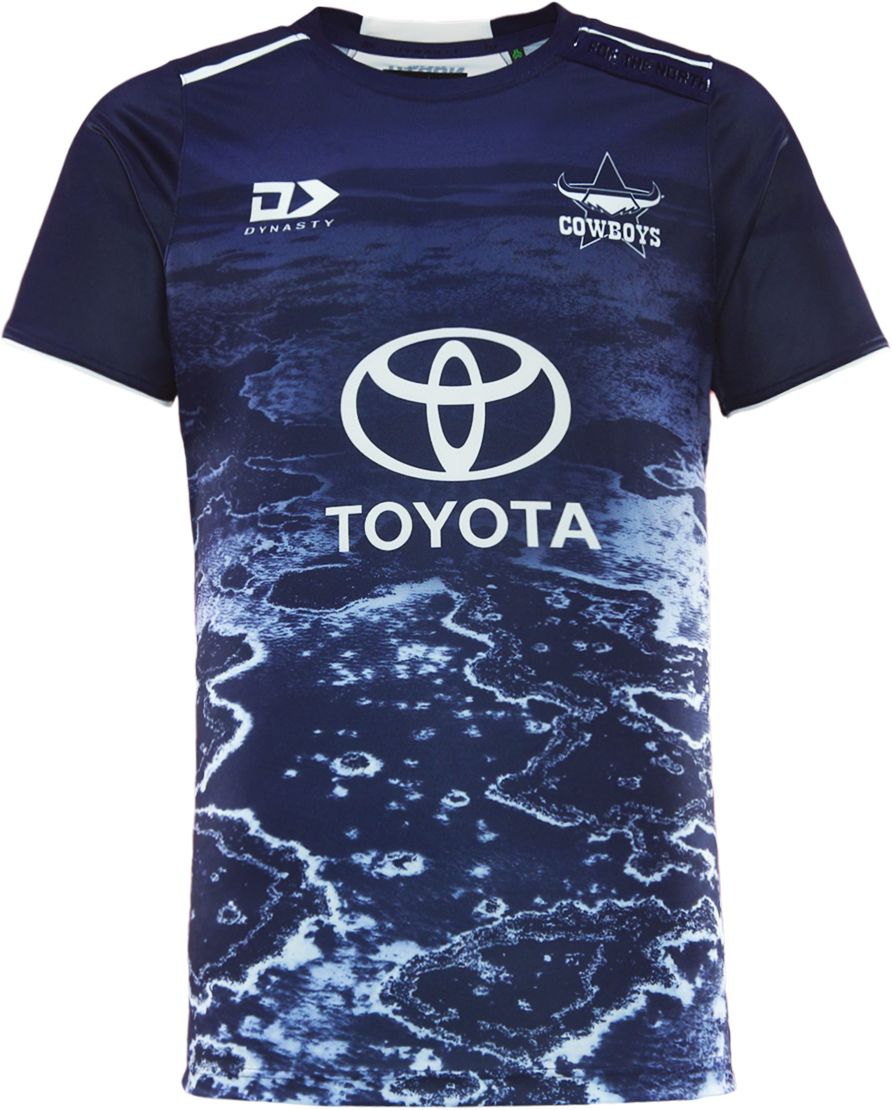 North Queensland Cowboys 2026 NRL Mens Warm Up Shirt *PRESALE Due 20th DEC*