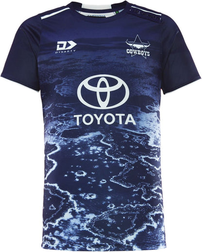 North Queensland Cowboys 2026 NRL Mens Warm Up Shirt *PRESALE Due 20th DEC*