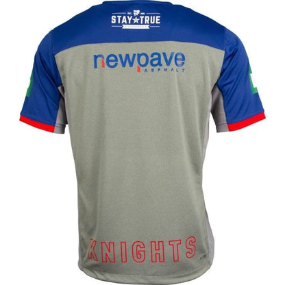 Newcastle Knights Grey Training Shirt