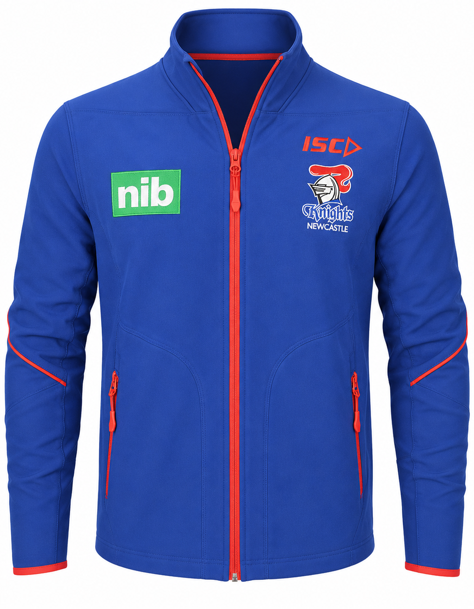 Newcastle Knights Mens Soft Shell Jacket