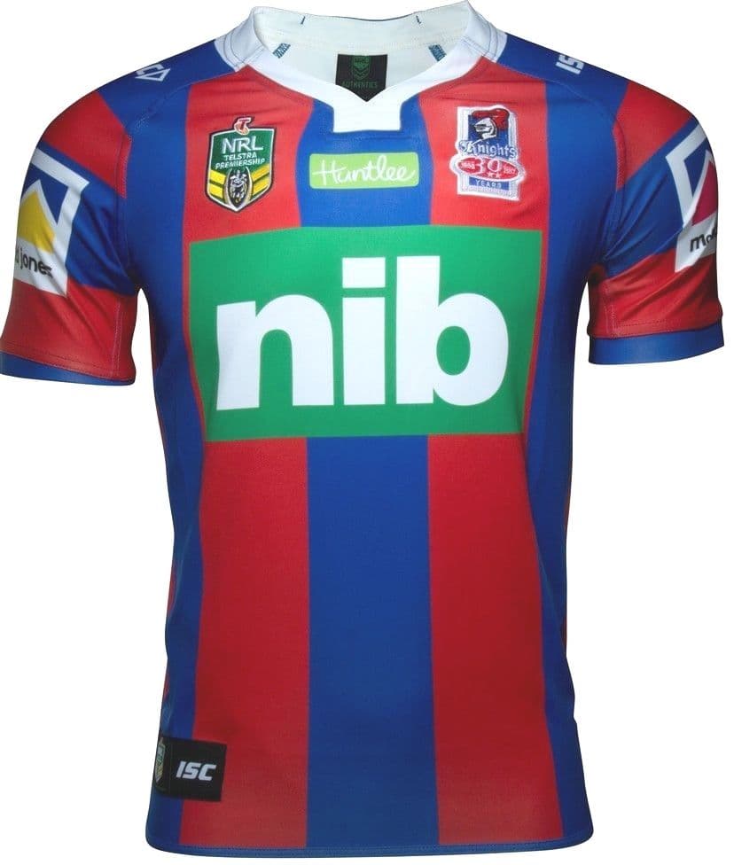 Newcastle Knights NRL Home Jersey Adults, Ladies and Kids Available