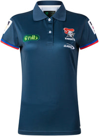 Newcastle Knights 2026 NRL Ladies Media Polo Shirt *PRESALE*