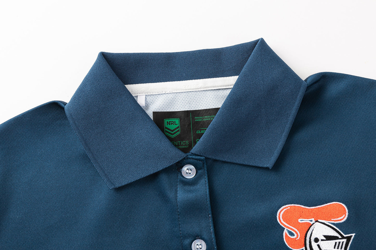 Newcastle Knights 2026 NRL Ladies Media Polo Shirt *PRESALE*