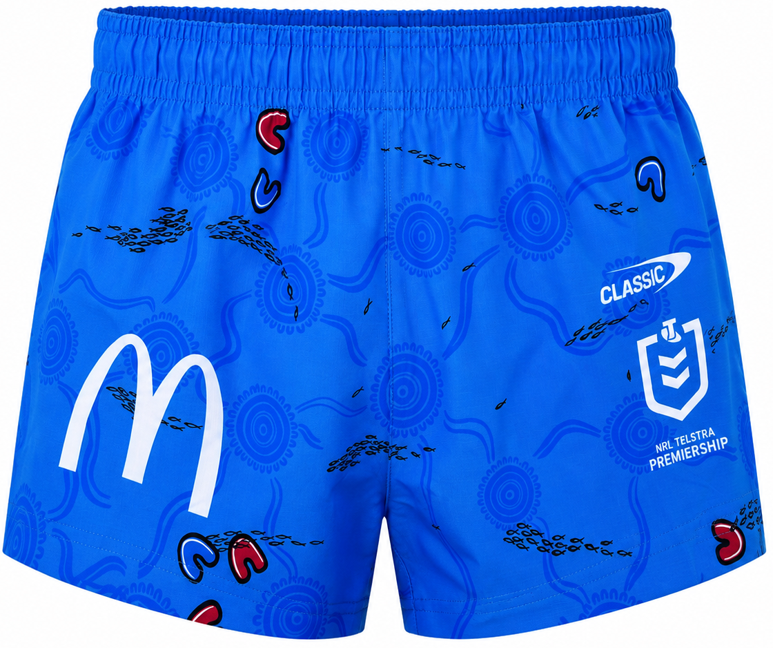 Newcastle Knights 2026 NRL Mens Indigenous Shorts