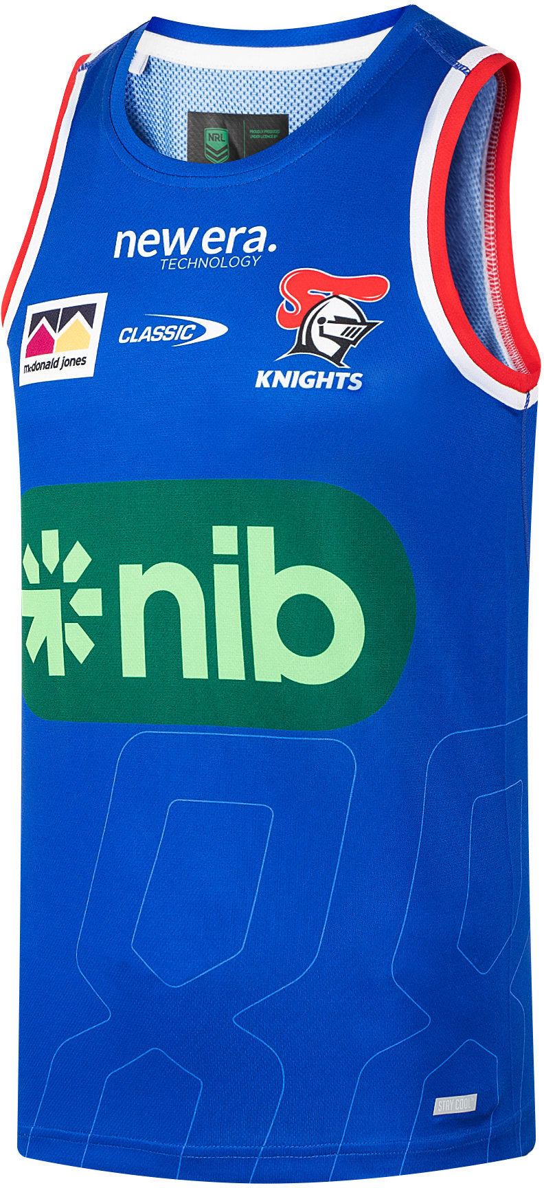 Newcastle Knights 2026 NRL Mens Royal Training Singlet