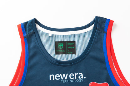 Newcastle Knights 2026 NRL Mens Navy Training Singlet