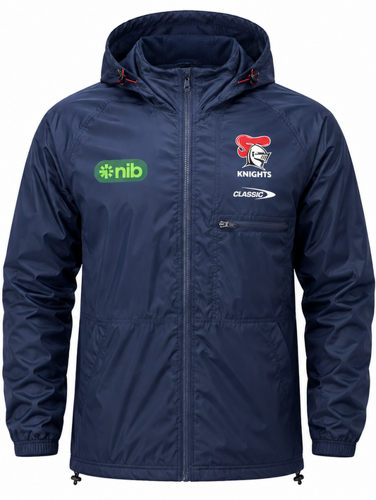 Newcastle Knights 2026 NRL Mens Wet Weather Jacket