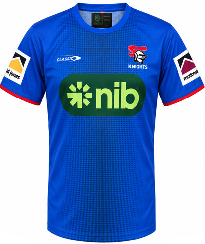 Newcastle Knights NRL Mens Royal Training Shirt
