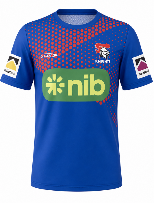 Newcastle Knights NRL Mens Warm Up Tee