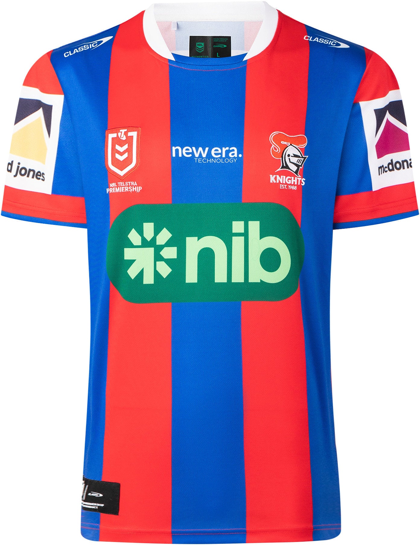 Newcastle Knights 2026 NRL Mens Home Jerse